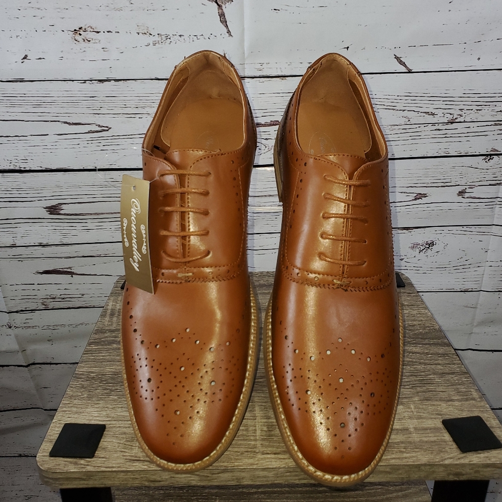 Ououvalley Cognac Oxfords
